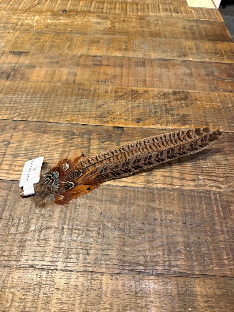 Willow Lane Feather Hat Pin