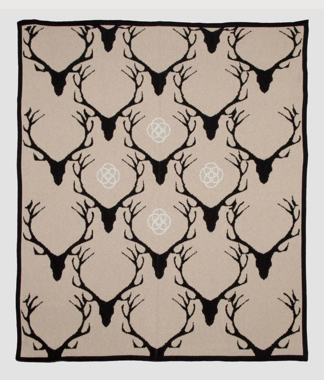 Stag Longhorn Blanket