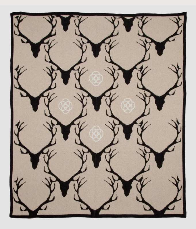 Stag Longhorn Blanket