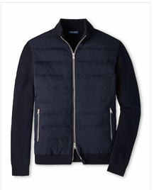 Peter Millar Roundhill Full-Zip Sweater